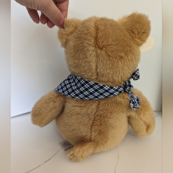 Ganz heritage collection brown bear. 1999. Excellent condition. Handkerchief. - Picture 4 of 6